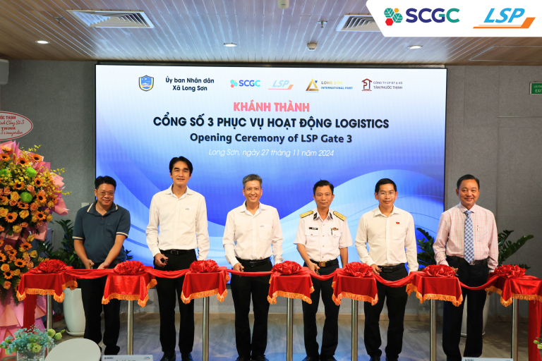 Opening Ceremony of LSP Gate 3 for Logistic Operation, Enhancing Traffic Safety in the Communities
