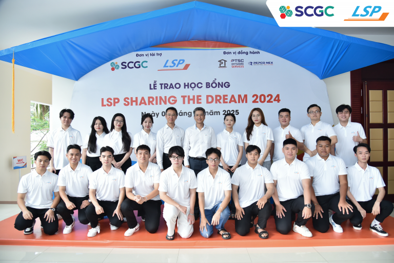 LSP Collaborated with Partners Conducting Sharing the Dream Scholarship 2024 to Empower Young Generations in Ba Ria – Vung Tau