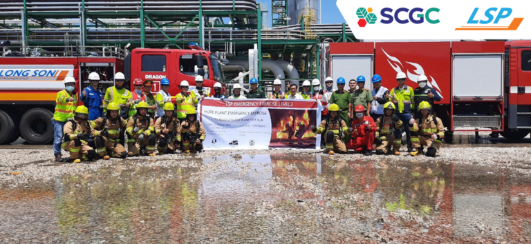 LSP collaborated with BRVT Fire Police and LSPC conducting emergency response drill at HDPE Plant Area