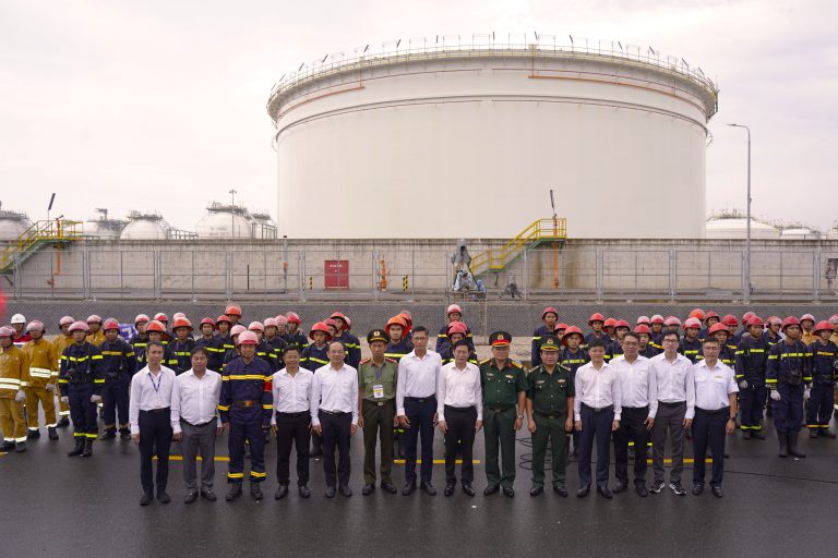 LSP together with BR-VT province successfully conducted the first emergency response drill for petrochemical complex