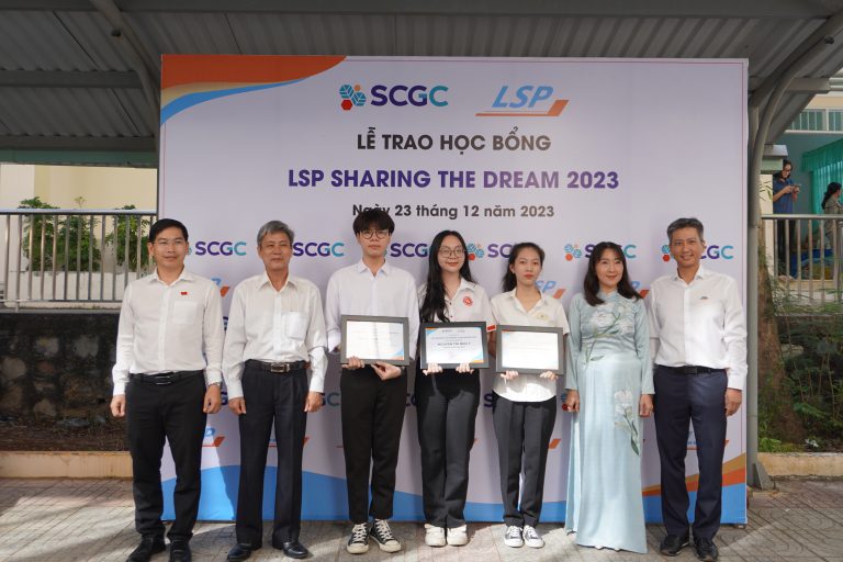 LSP Sharing the Dream 2024 – Scholarship Program supporting students in Ba Ria – Vung Tau.