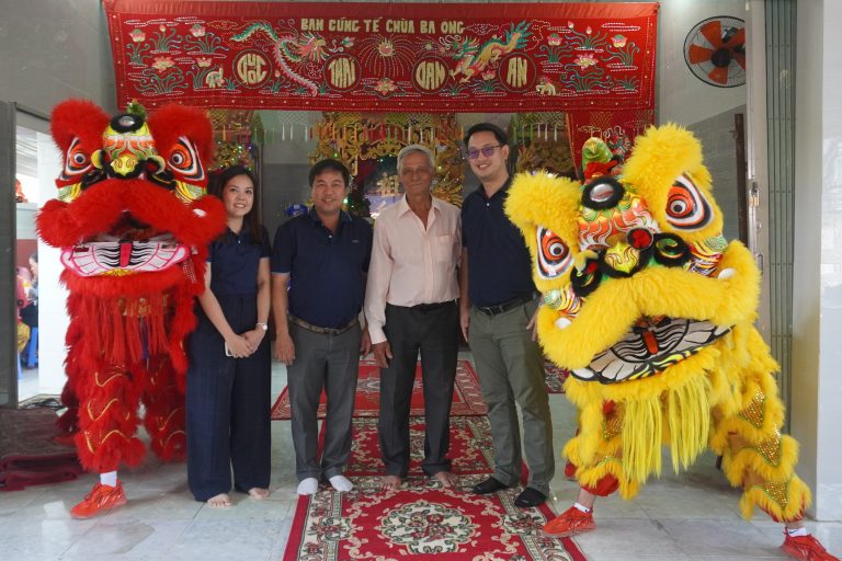 LSP visited Ba Ong Temple to pay respect on the occasions of the annual ceremony 2023