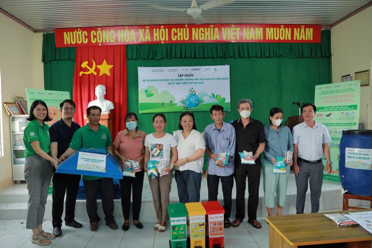 SCGC and LSP collaborated with LSPC continue to implement waste segregation at source – community model at hamlet 1