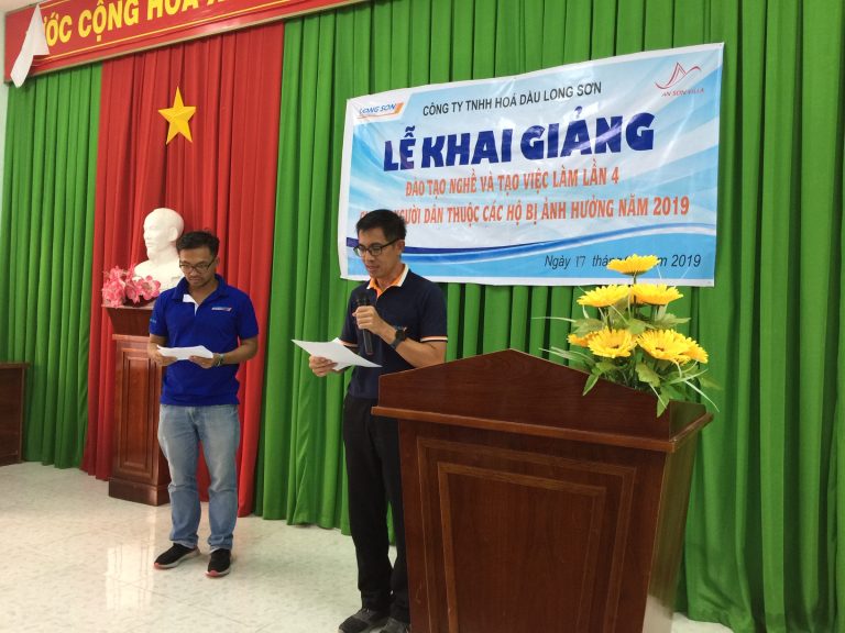 Long Son Petrochemicals Held 4th Annual Vocational Training Program for Local Community