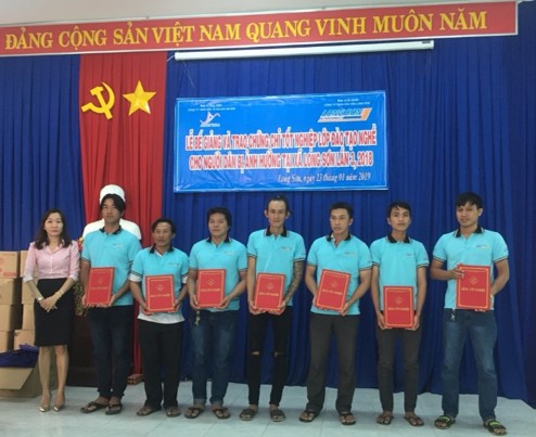 LSP Holds Third Annual Vocational Training Graduation Ceremony