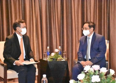 LSP joined a meeting with the Prime Minister, updating project progress during his visit to celebrate 30th years anniversary of Ba Ria Vung Tau province