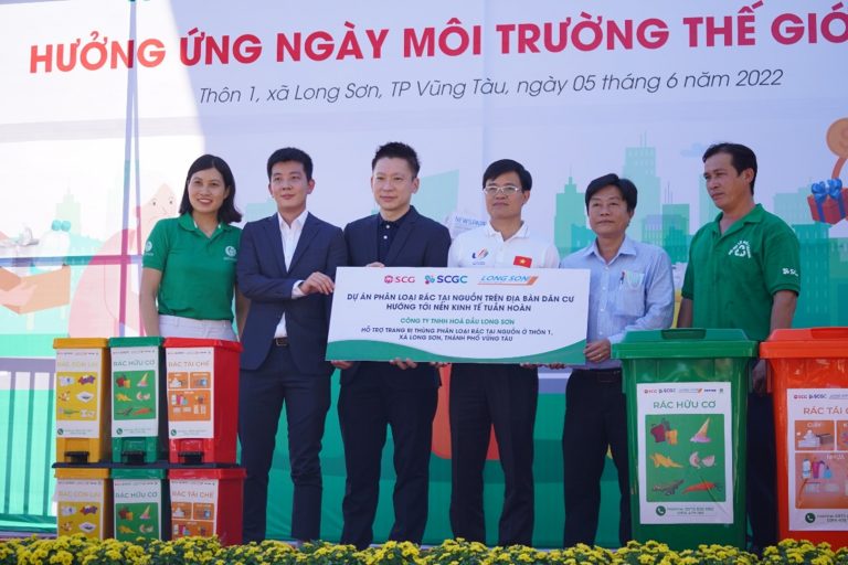 Waste Segregation at Source in Long Son Commune, LSP’s contribution towards circular economy