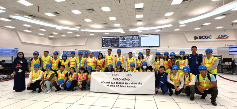 LSP welcomed Journalist Association of Ba Ria – Vung Tau and media to visit and work at LSP Complex