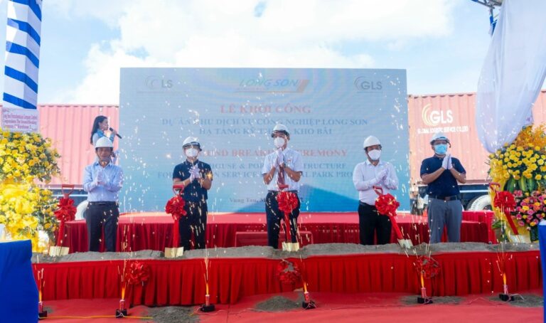 LSP joined groundbreaking event of Warehouse 3 at Long Son Service Industrial Park
