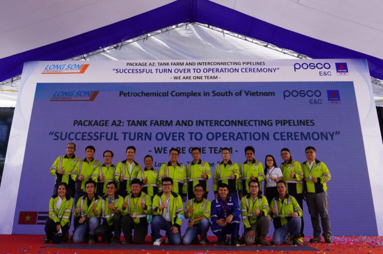 LSP together with POSCO E&C and PVC-MS held the “Successful Turn Over to Operation Ceremony”, marking another big step of LSP Complex