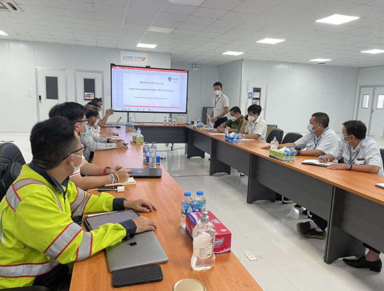 VTPC visited LSP to dicuss about COVID-19 measures during the new normal