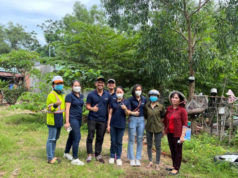 LSP collaborated with LSPC to prevent dengue fever in Long Son commune