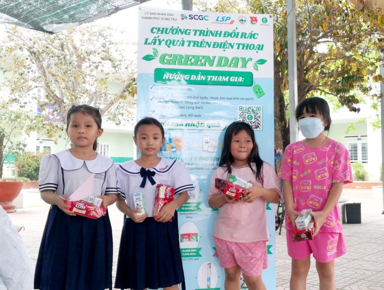 SCGC and LSP conducted “Green Day” event at Long Son 1 Primary School, promoting circular economy among youth in Long Son
