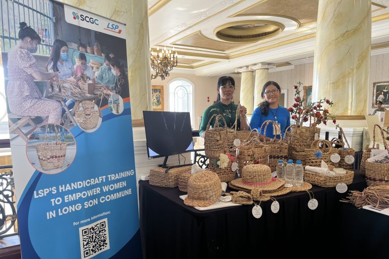 LSP joined Tourism Promotion Organization Conference, promoting community products from vocational training program