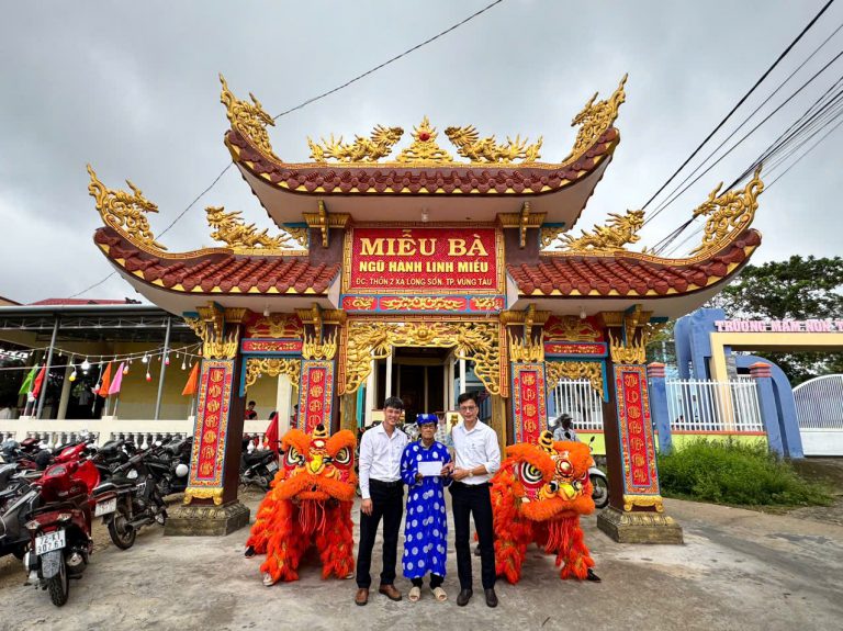 LSP Participated in the Annual Ceremony of Lang Ong Temples in Hamlet 2 and 5