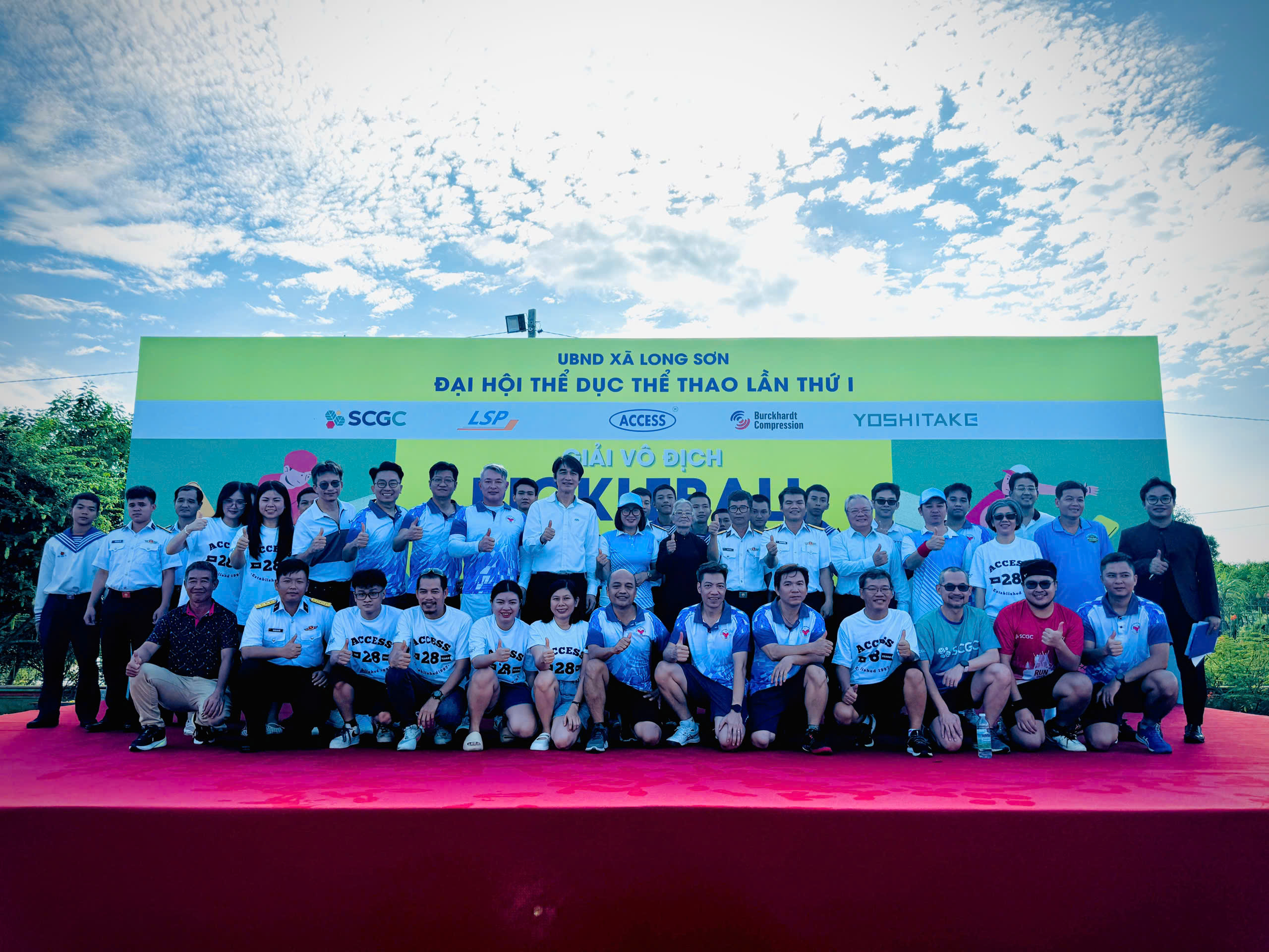 LSP and Access Professional Vietnam Held The Pickleball Championship Tournament in Long Son Commune